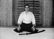 Aikido Trainer...at his office